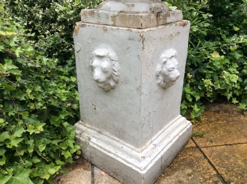 A PAIR OF LARGE 19THC GARDEN URNS - ADDITIONAL PHOTO 7