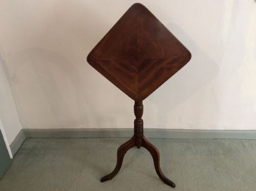 A Late Georgian Tilt Top Tripod Wine Table