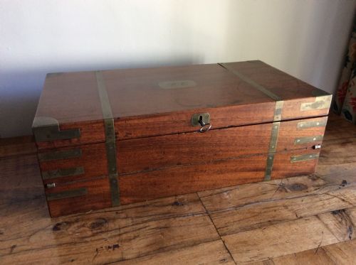 A 19thc Military Campaign Writing Slope