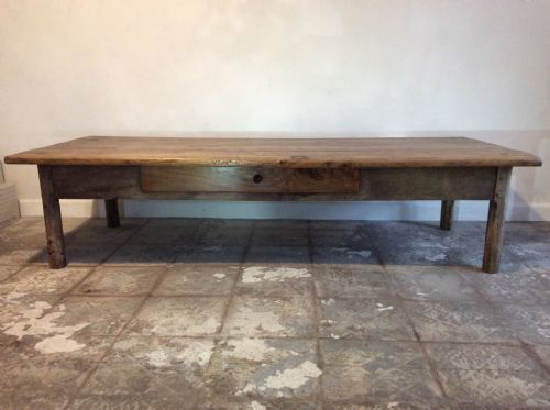 A Large French Farmhouse Coffee Table