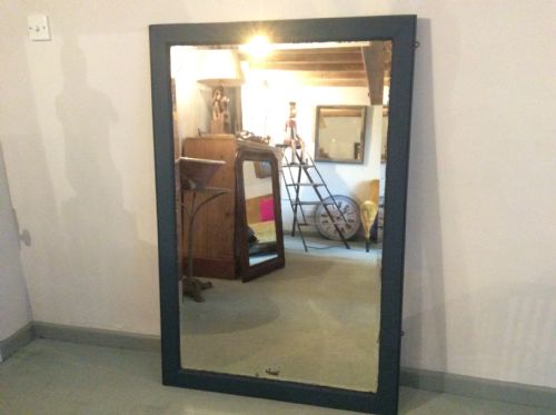 A Large Plain Wall Mirror