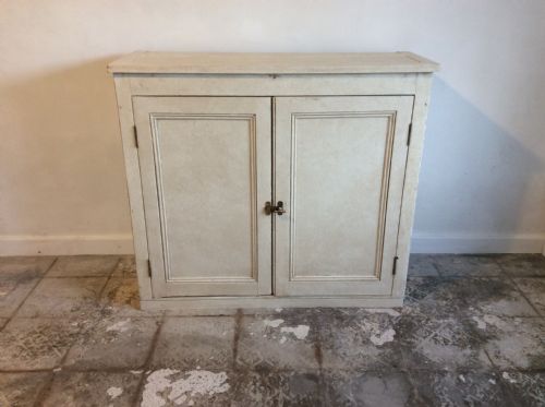 A Victorian Painted Cupboard