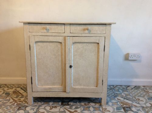 A French Painted Buffet Cupboard