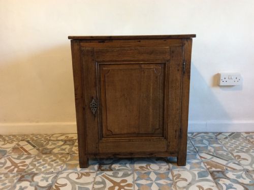An 18thc Low Oak Cupboard