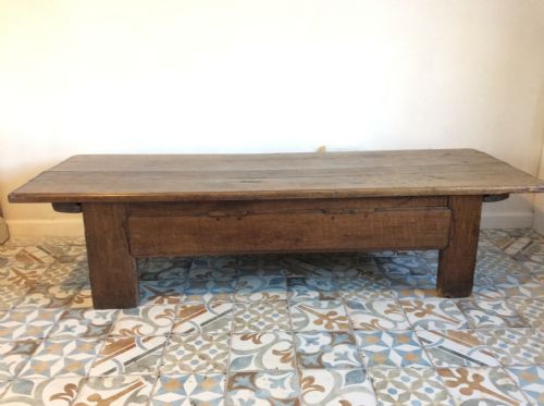 A Large French Farmhouse Coffee Table