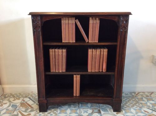 A 19thc Gothic Open Bookcase