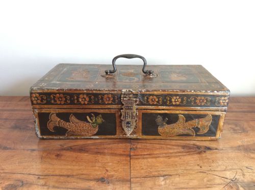 A 19thc Northern Indian Marriage Box