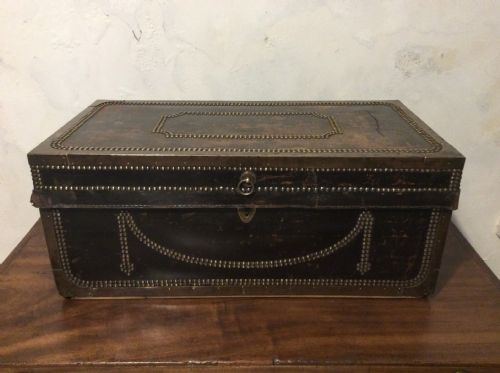 A Regency Camphor Campaign Trunk