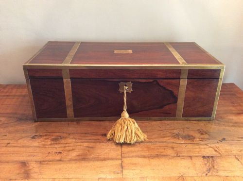 A 19thc Military Campaign Writing Slope
