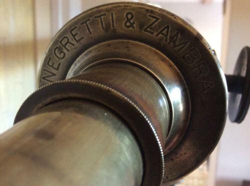 fig 1. A large Negretti & Zambra telescope