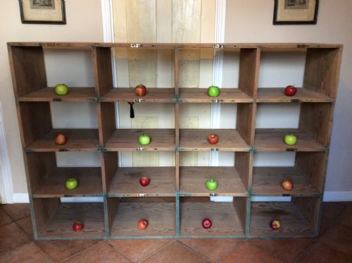 fig 1. Large 6'x4' set of pigeon holes