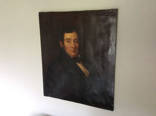 19thc Oil Portrait