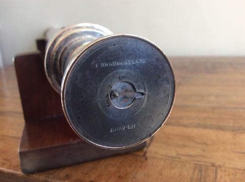 A RARE LONDON MADE NINE SIDED 18THC TELESCOPE - ADDITIONAL PHOTO 4