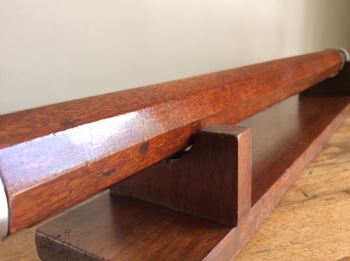A RARE LONDON MADE NINE SIDED 18THC TELESCOPE - ADDITIONAL PHOTO 7