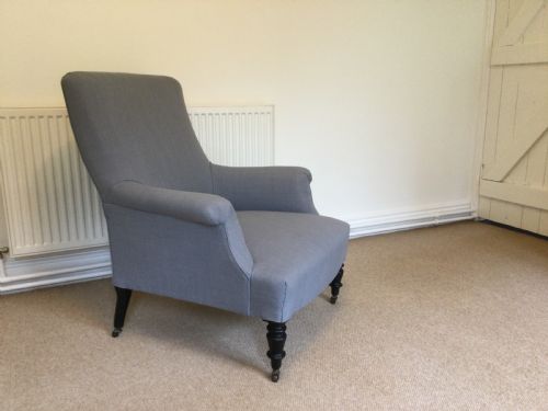 A 19thc French Upholstered  Armchair
