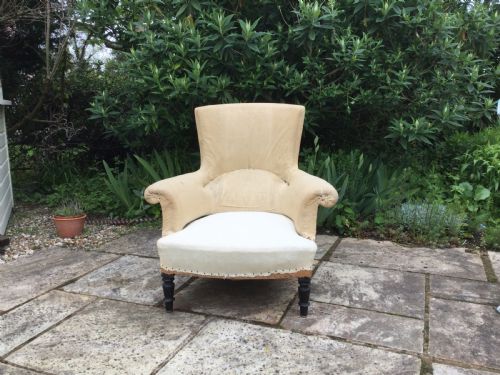 A Circa 1890  French  Armchair