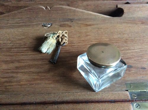 AN ANGLO INDIAN CAMPAIGN WRITING BOX - ADDITIONAL PHOTO 4