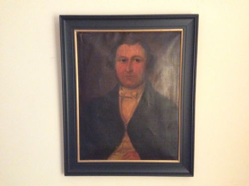 A Georgian Oil Portrait