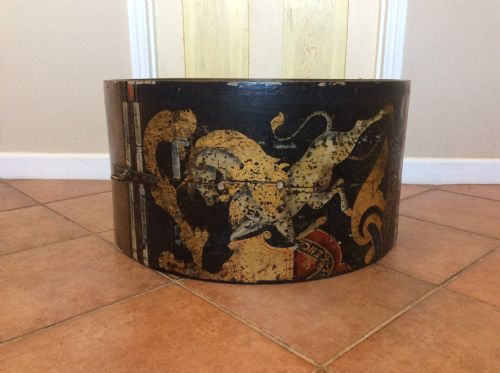 A 19thc Decorative Drum Case Coffee Table