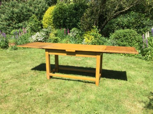 A PINE FARMHOUSE KITCHEN TABLE - ADDITIONAL PHOTO 2