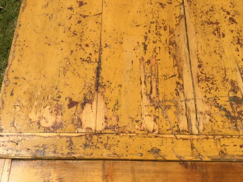 A PINE FARMHOUSE KITCHEN TABLE - ADDITIONAL PHOTO 5