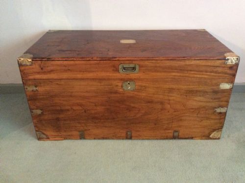 A Camphor Campaign Trunk