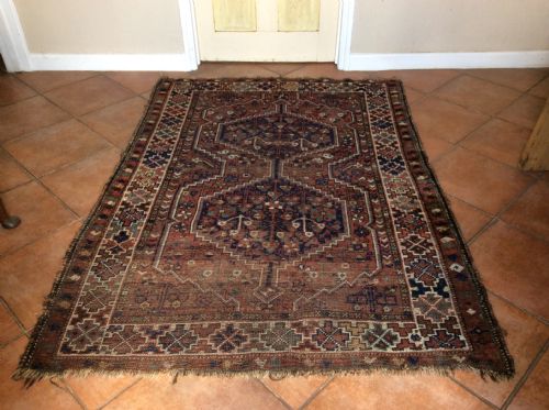 An Antique 173cm X 122 Caucasian Rug