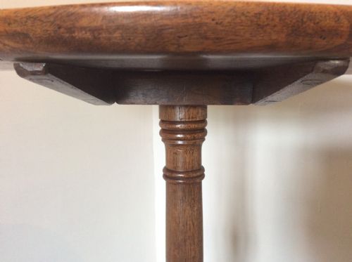 A GEO III DISH TOP TRIPOD WINE TABLE - ADDITIONAL PHOTO 6