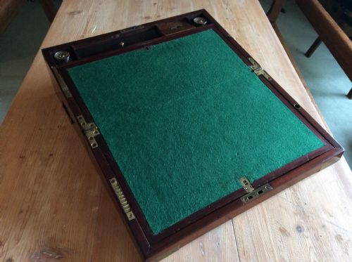 A MILITARY CAMPAIGN WRITING SLOPE - ADDITIONAL PHOTO 6