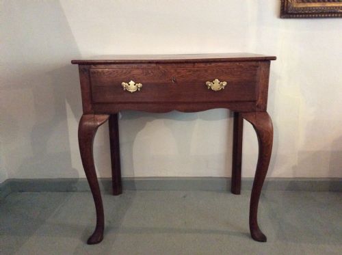A Georgian Oak Hall Side Table