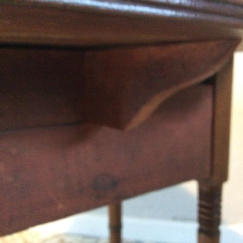 A 19THC WORK TABLE - ADDITIONAL PHOTO 7