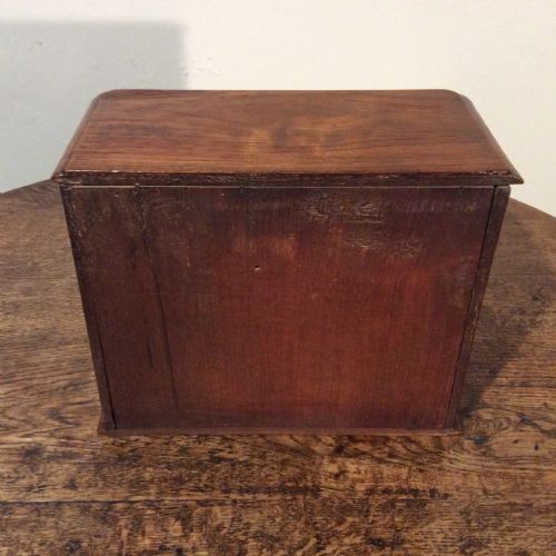 A 19THC APPRENTICE PIECE CHEST - ADDITIONAL PHOTO 6
