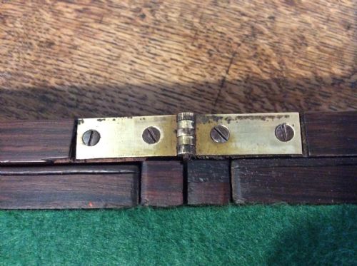 A 19THC CAMPAIGN WRITING SLOPE - ADDITIONAL PHOTO 13