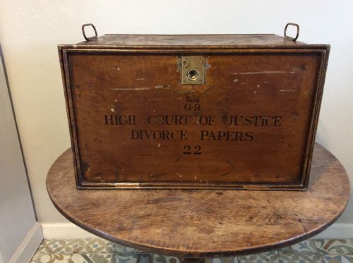 A Toleware Bedside Trunk