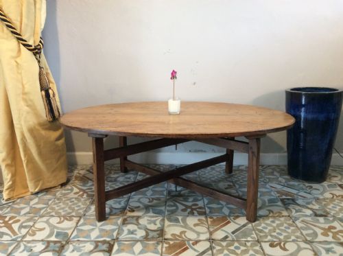 A 1.2m Wide French Oval Coffee Table