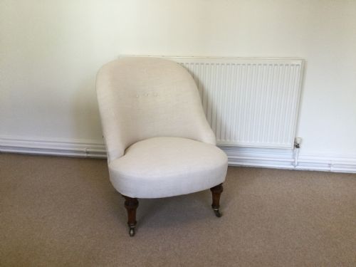 A Holland & Sons Slipper Side Chair
