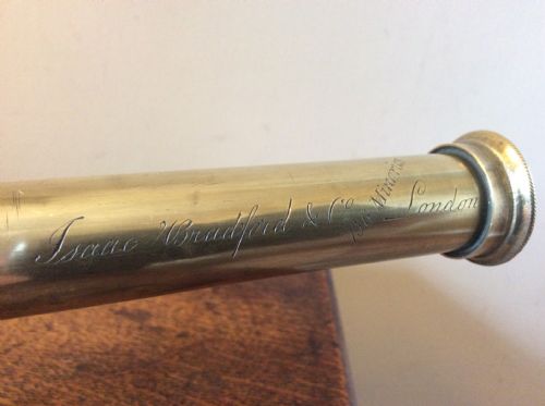 A REGENCY LONDON MADE POCKET TELESCOPE - ADDITIONAL PHOTO 2