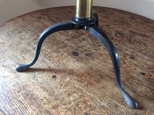 A TERRESTRIAL 19THC LIBRARY TELESCOPE - ADDITIONAL PHOTO 2