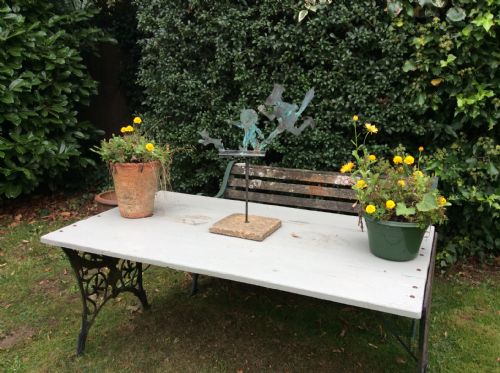 AN EARLY 20THC COPPER WEATHER VANE - ADDITIONAL PHOTO 2