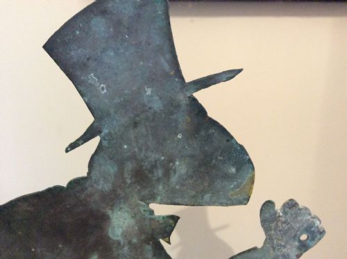 AN EARLY 20THC COPPER WEATHER VANE - ADDITIONAL PHOTO 11