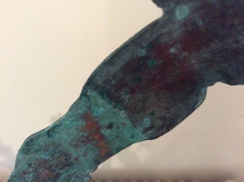 AN EARLY 20THC COPPER WEATHER VANE - ADDITIONAL PHOTO 18