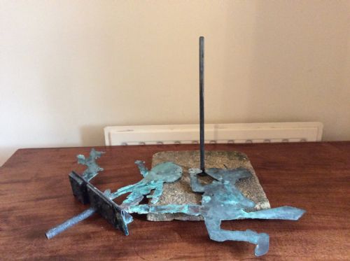 AN EARLY 20THC COPPER WEATHER VANE - ADDITIONAL PHOTO 20