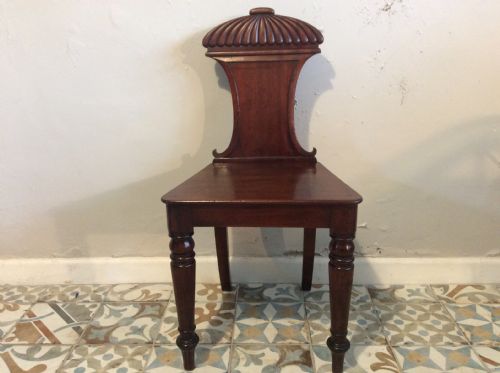 A Late Georgian Hall Chair