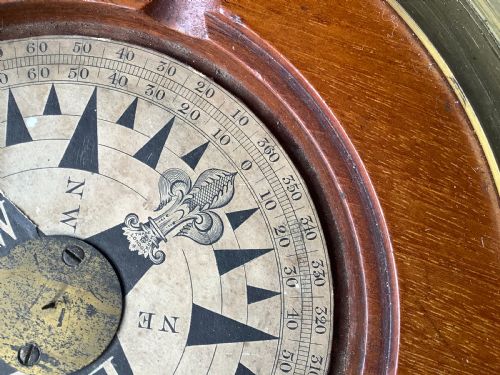 A LARGE DESK COMPASS - ADDITIONAL PHOTO 7