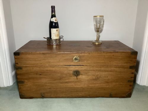 A CAMPHOR CAMPAIGN TRUNK - ADDITIONAL PHOTO 2
