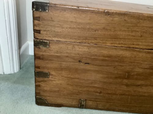 A CAMPHOR CAMPAIGN TRUNK - ADDITIONAL PHOTO 9