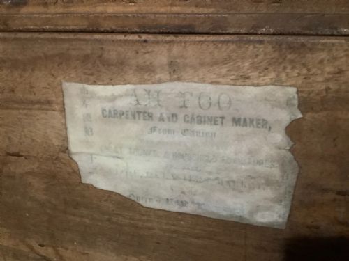 A CAMPHOR CAMPAIGN TRUNK - ADDITIONAL PHOTO 10