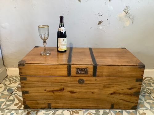fig 1. A camphor campaign trunk