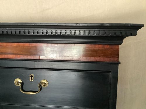 fig 1. A Georgian chest on chest tallboy