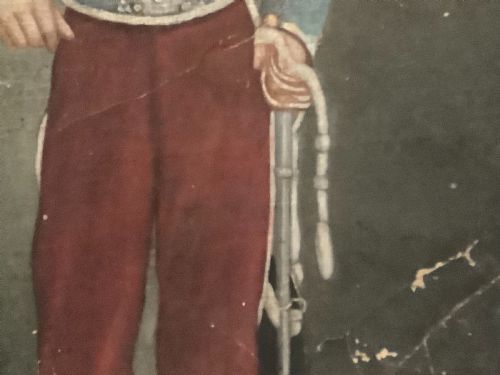 A MILITARY PORTRAIT OF A HUSSAR - ADDITIONAL PHOTO 3